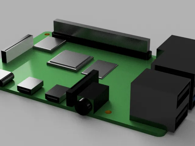 Raspberry Pi 4 Model B (Replica)