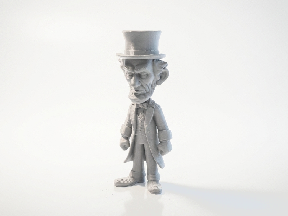Abraham Lincoln Figurine Historical 3D Printable