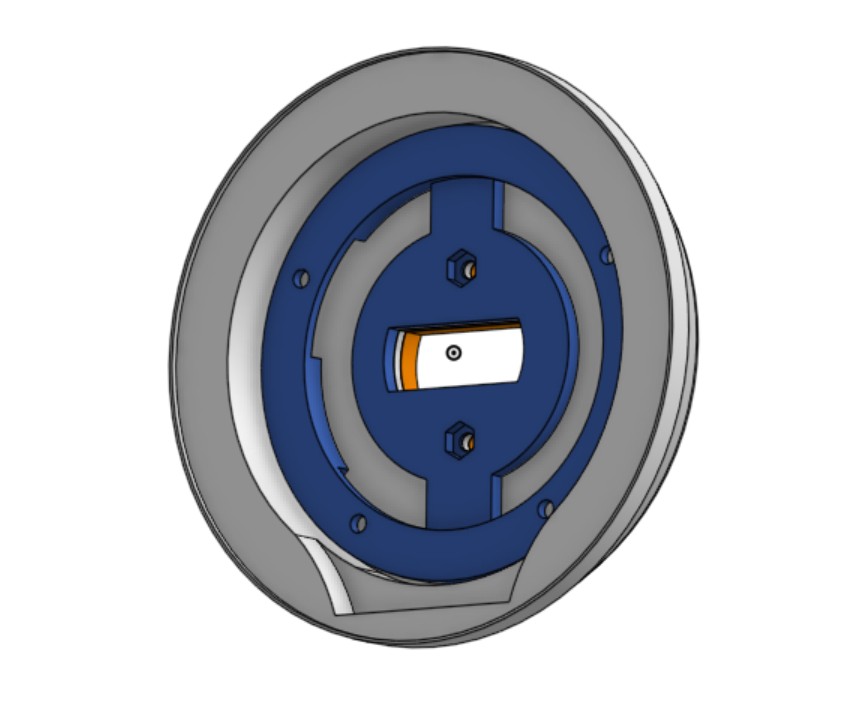 Waveshare 2.8in Round Screen Mount for Delonghi ECP Machines
