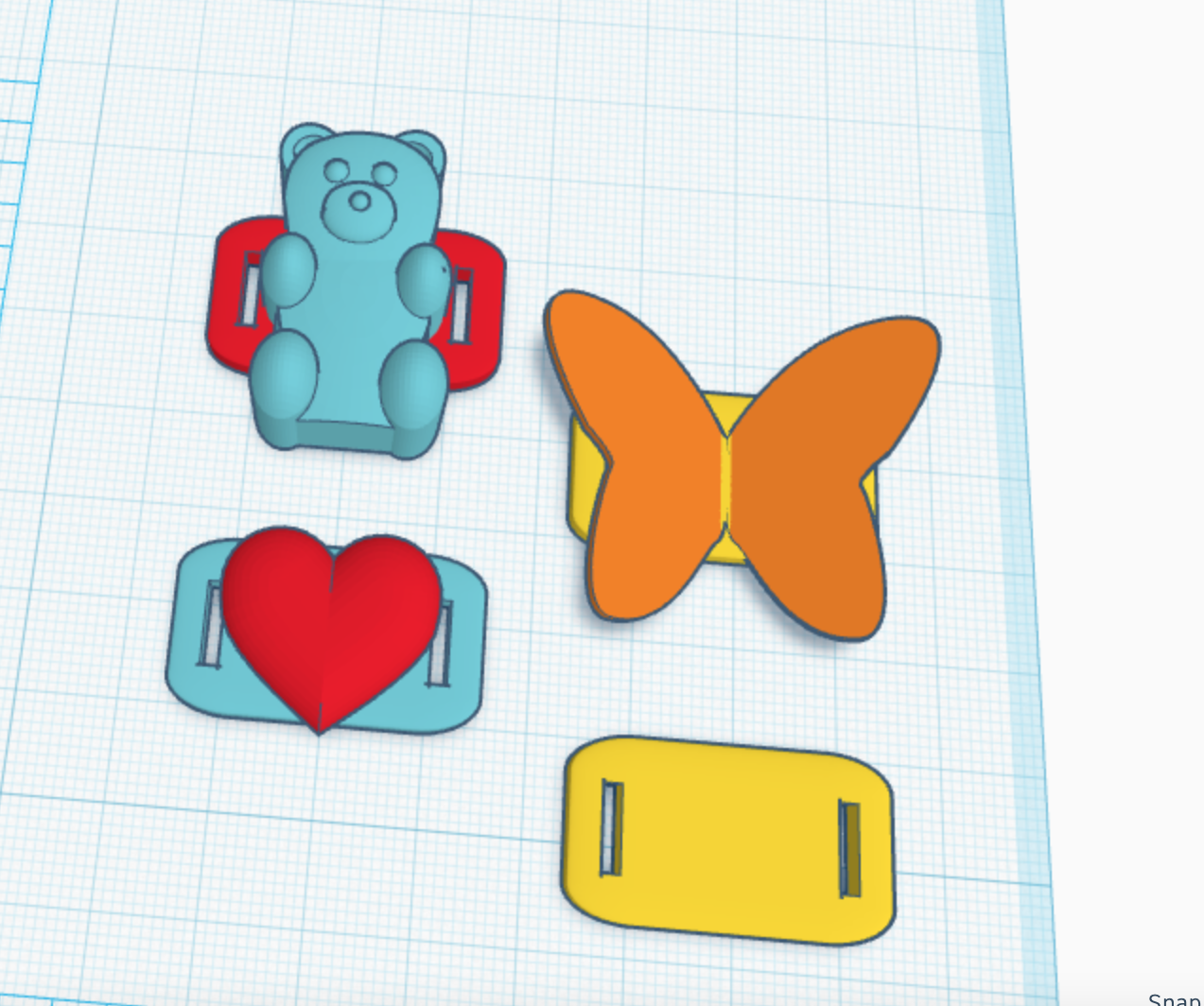Shoelace tag charms