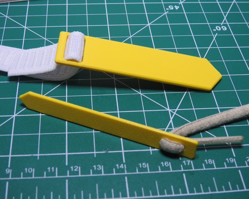Custom Elastic/Drawstring Threader (OpenSCAD)