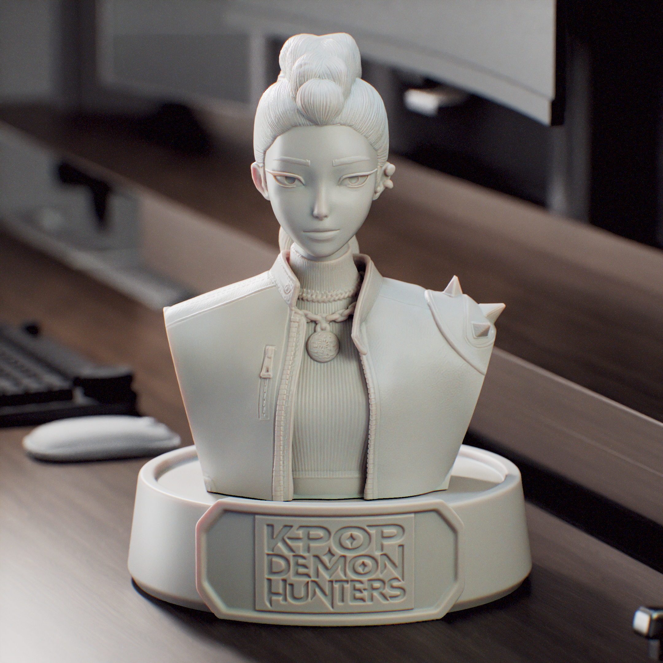 Kpop Rumi Bust from Kpop Demon Hunters- Busto de Rumi de Kpop