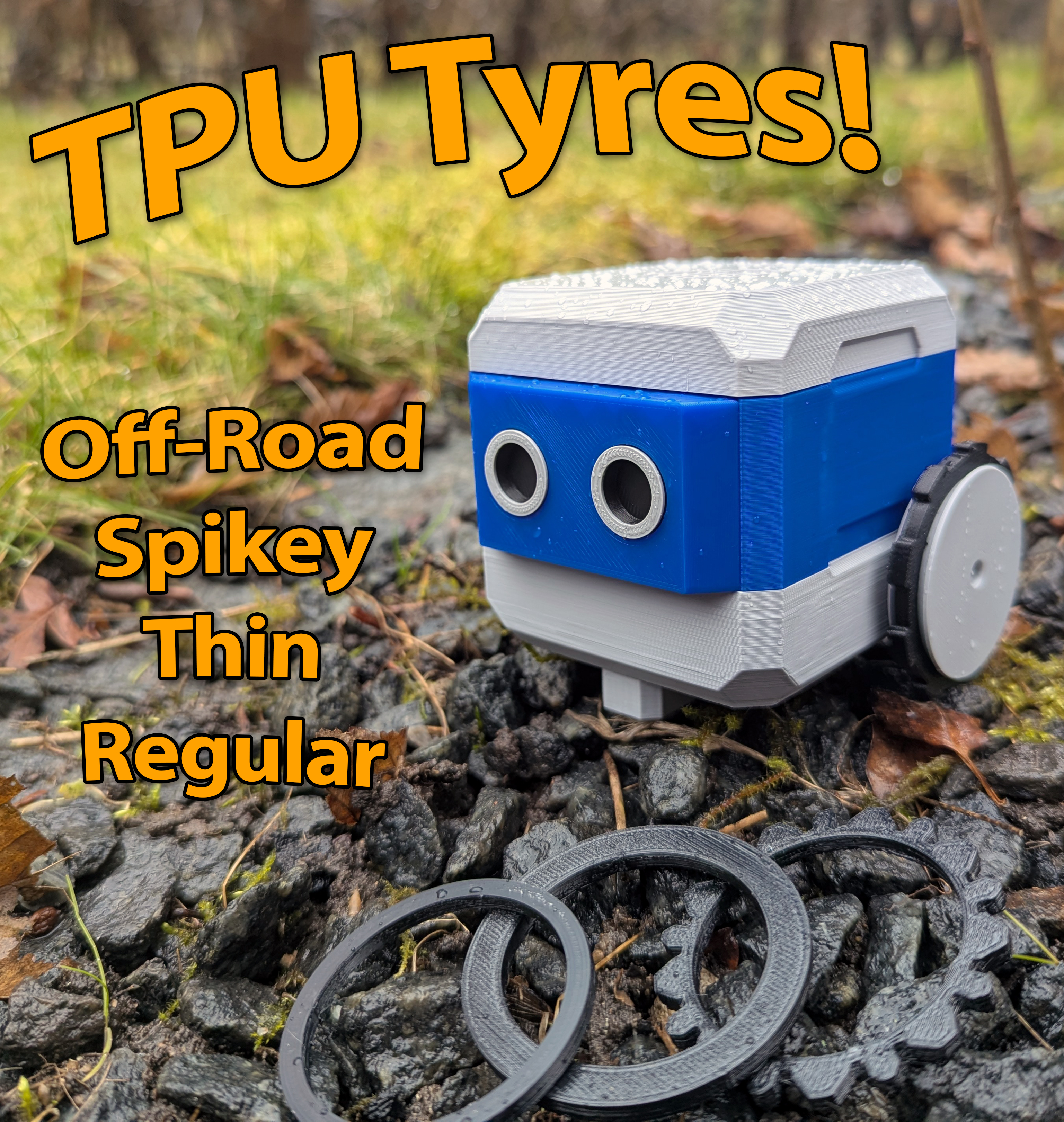 HP Robots Otto: TPU Tyres