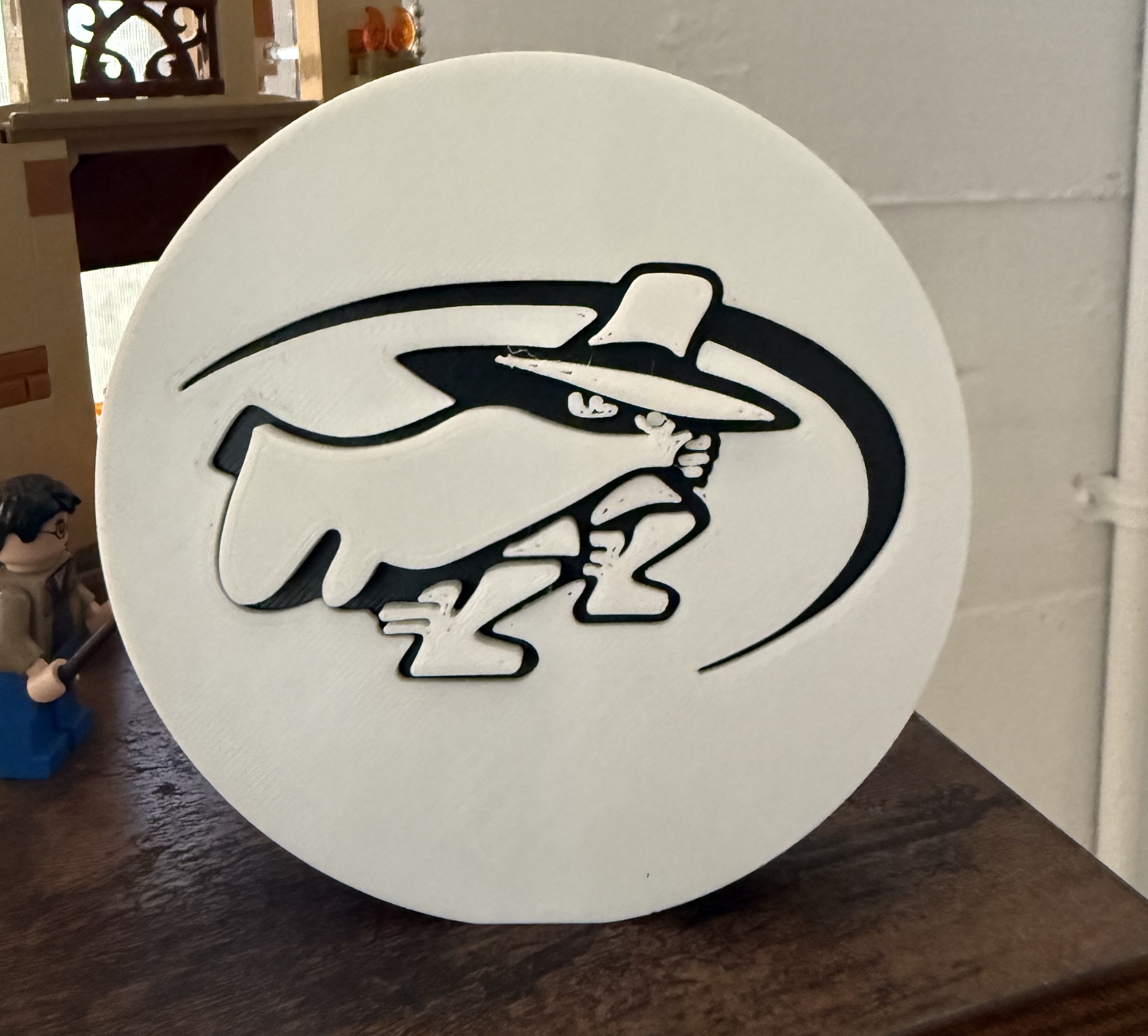 Boeing Phantom Works Phantom Man Logo Wall/Desk/Shelf  Decoration
