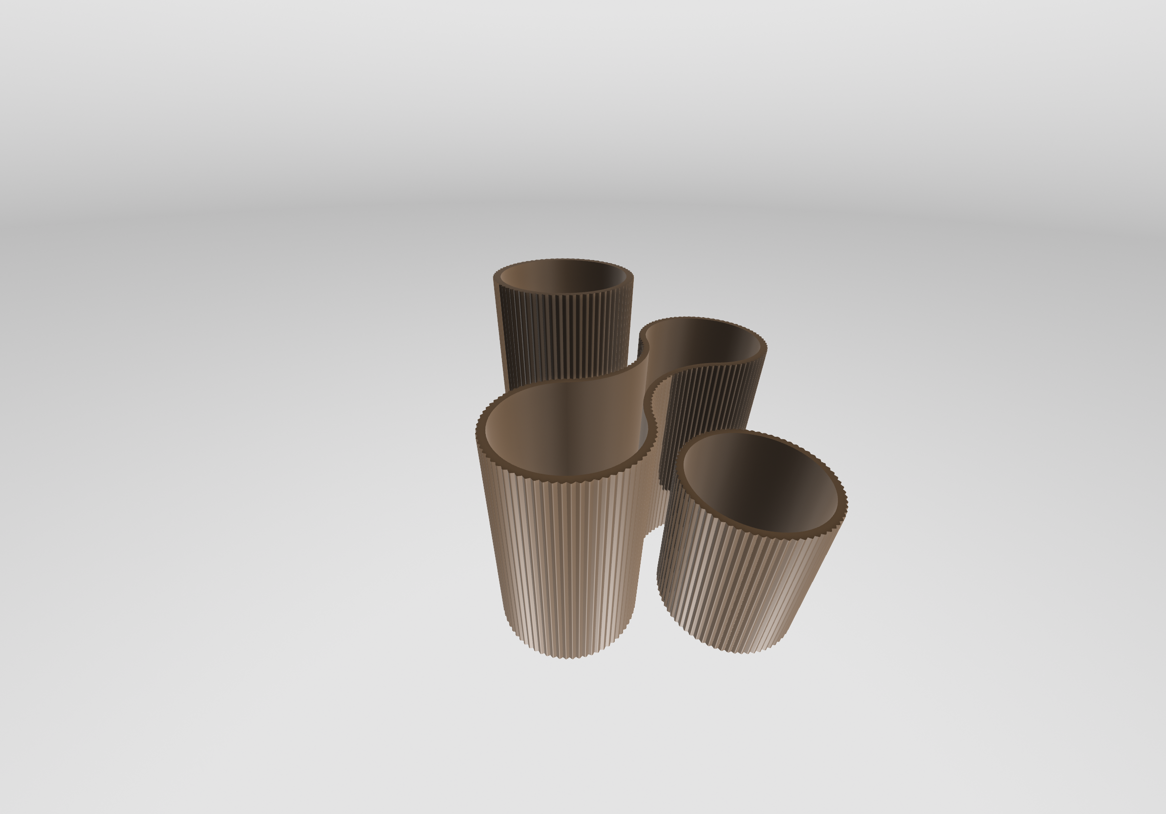 Endless Pen Holder : Aesthetic minimalist pen holder.