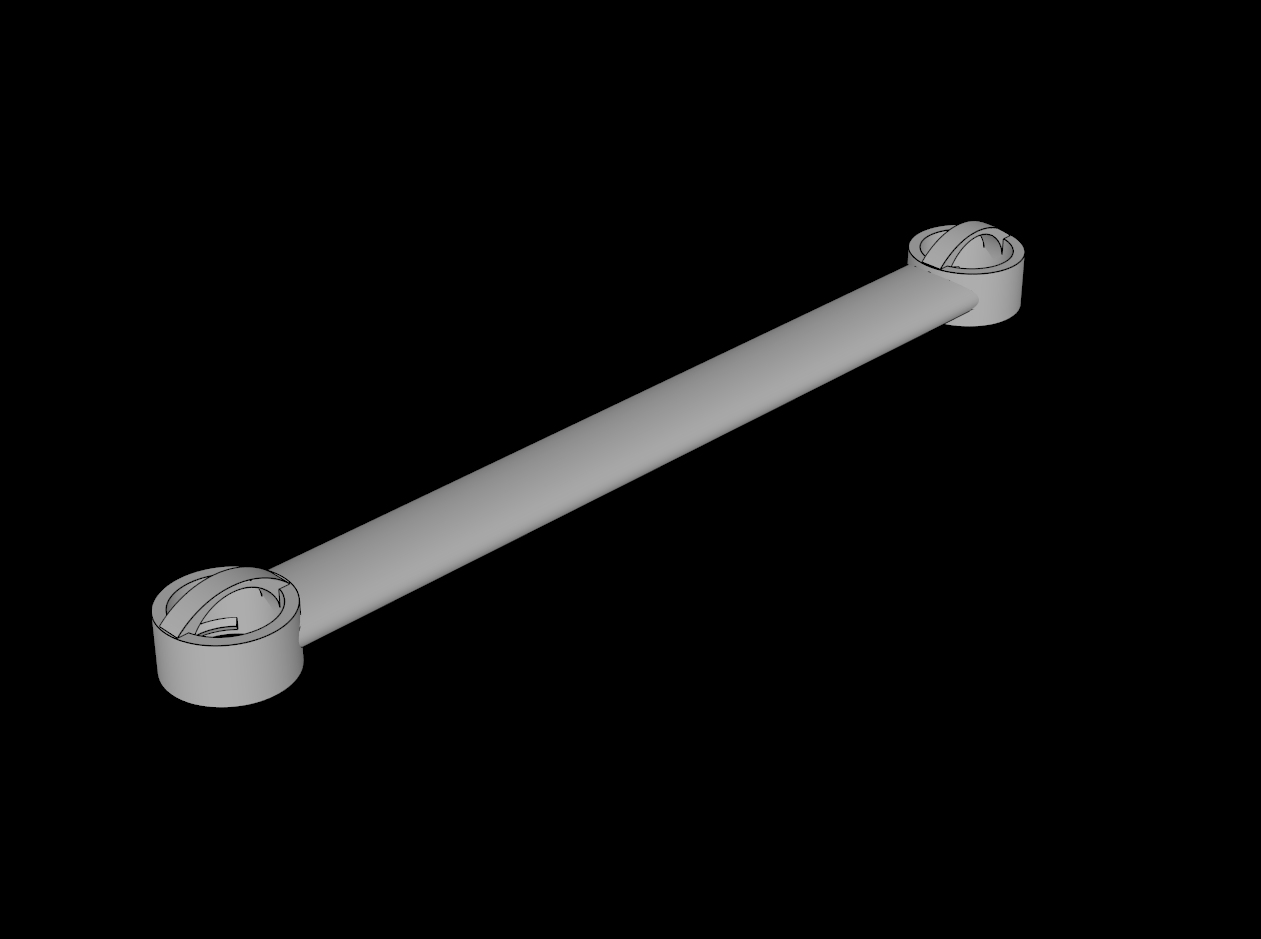Lego Compatible (32293.dat) Technic Steering Link 9L