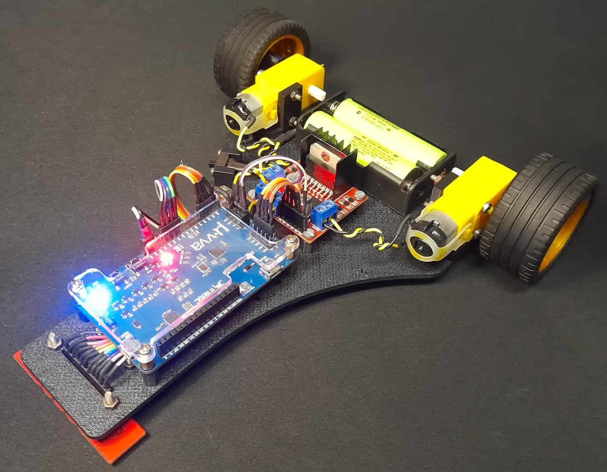 Lego Technic Wheel to TT Motor Coupler Adapter (56x28 ZR Wheel Compatible) for line follower.