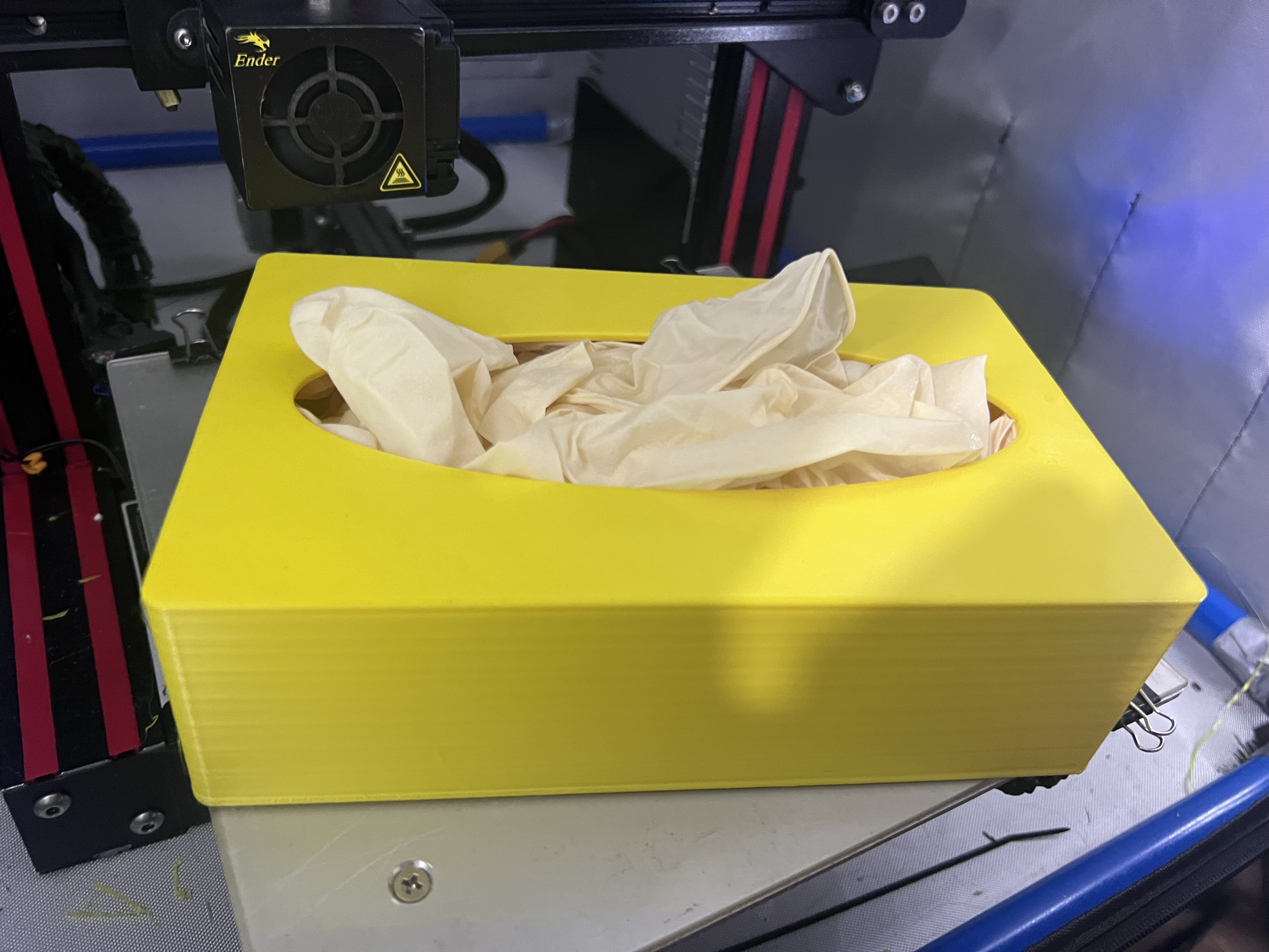 Rubber Glove Box