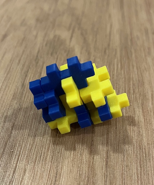 Miniatura 2 do modelo 3D Plus-Plus building block