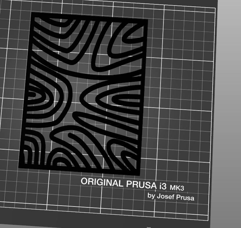 Wall Deko handdrawn for laser cutting or 3D printing