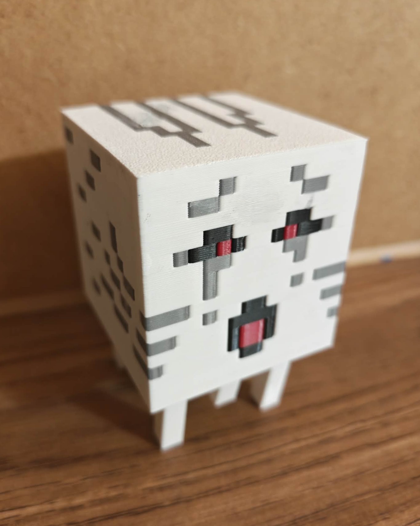 Miniatura 3 do modelo 3D minecraft ghast