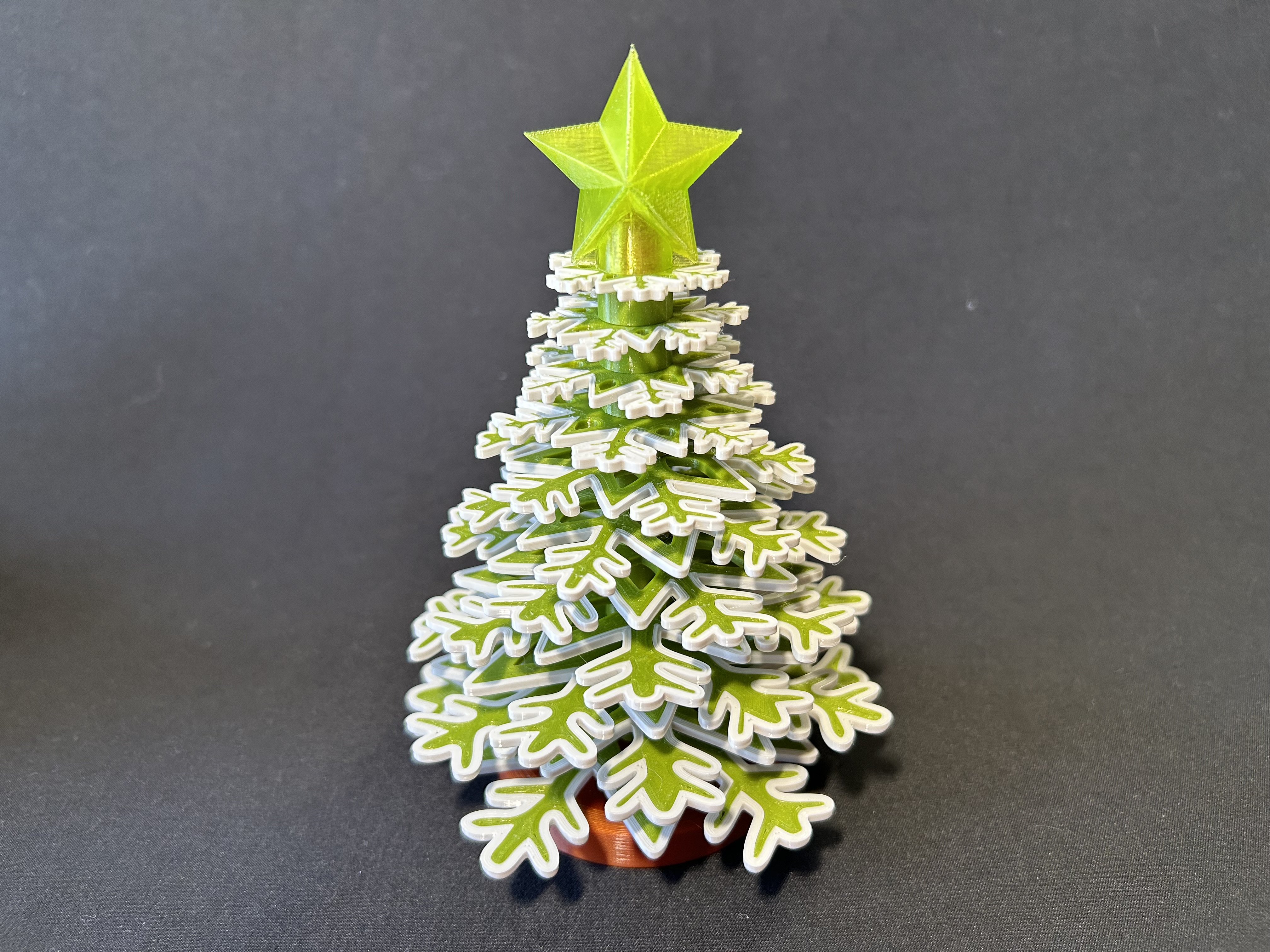 Build A Snowflake Tree Kit -Version 2