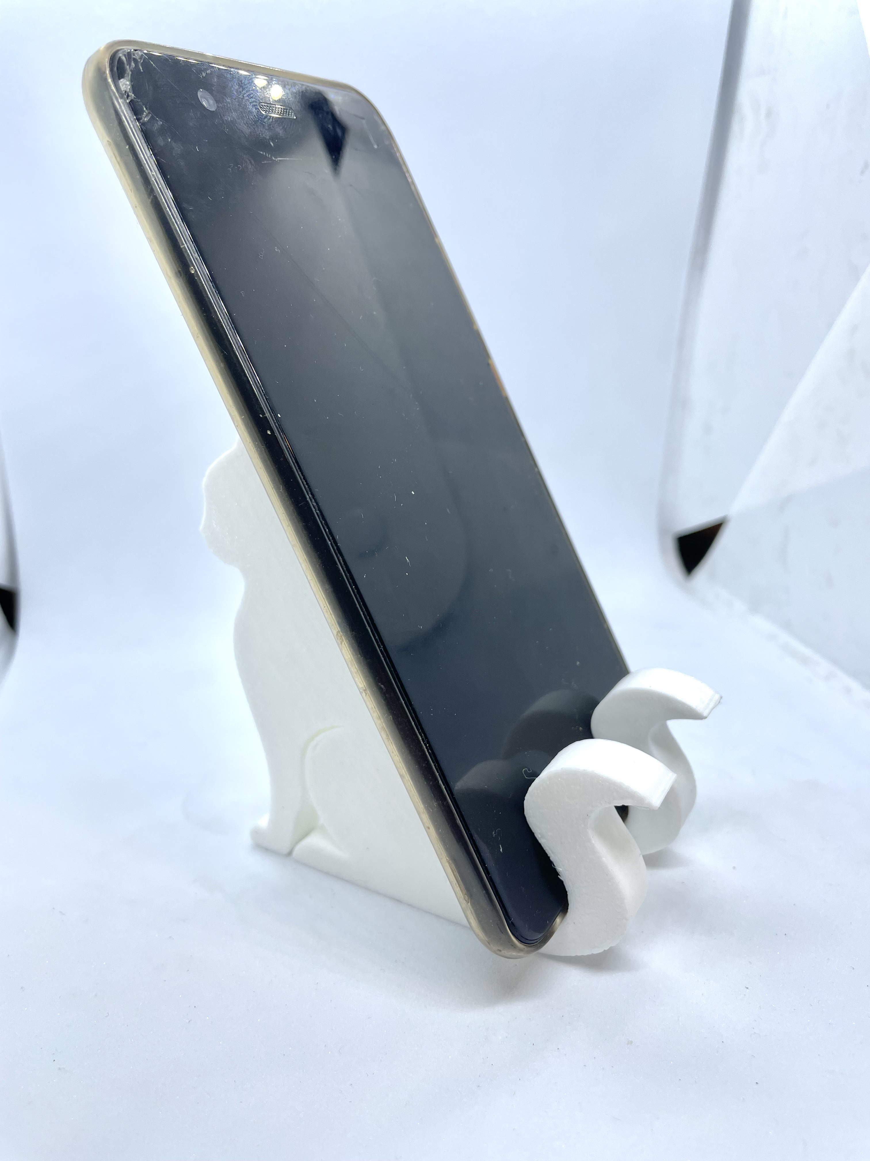 Cat phonestand