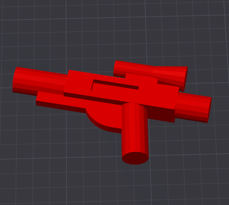 Medium "brick" Blaster (500% scale)