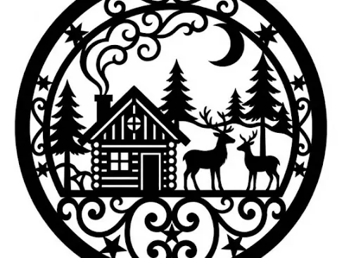 Christmas - Wall Decor / New Year Decoration