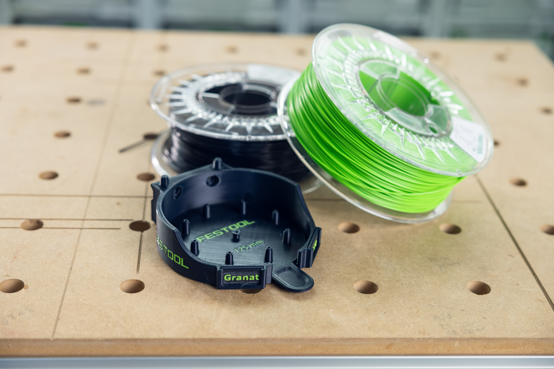 Festool Abrasive holder with positioning aid