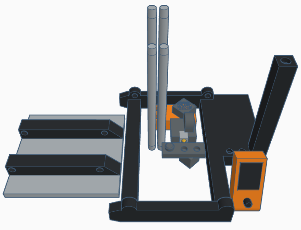 Miniatura 3 do modelo 3D 3D Printed 3D Printer-Prusa MINI