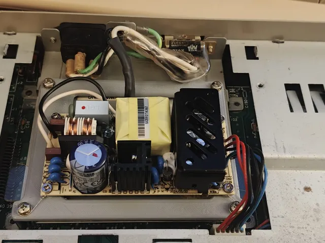Atari ST (520/1040) mean well RPD-60 bracket