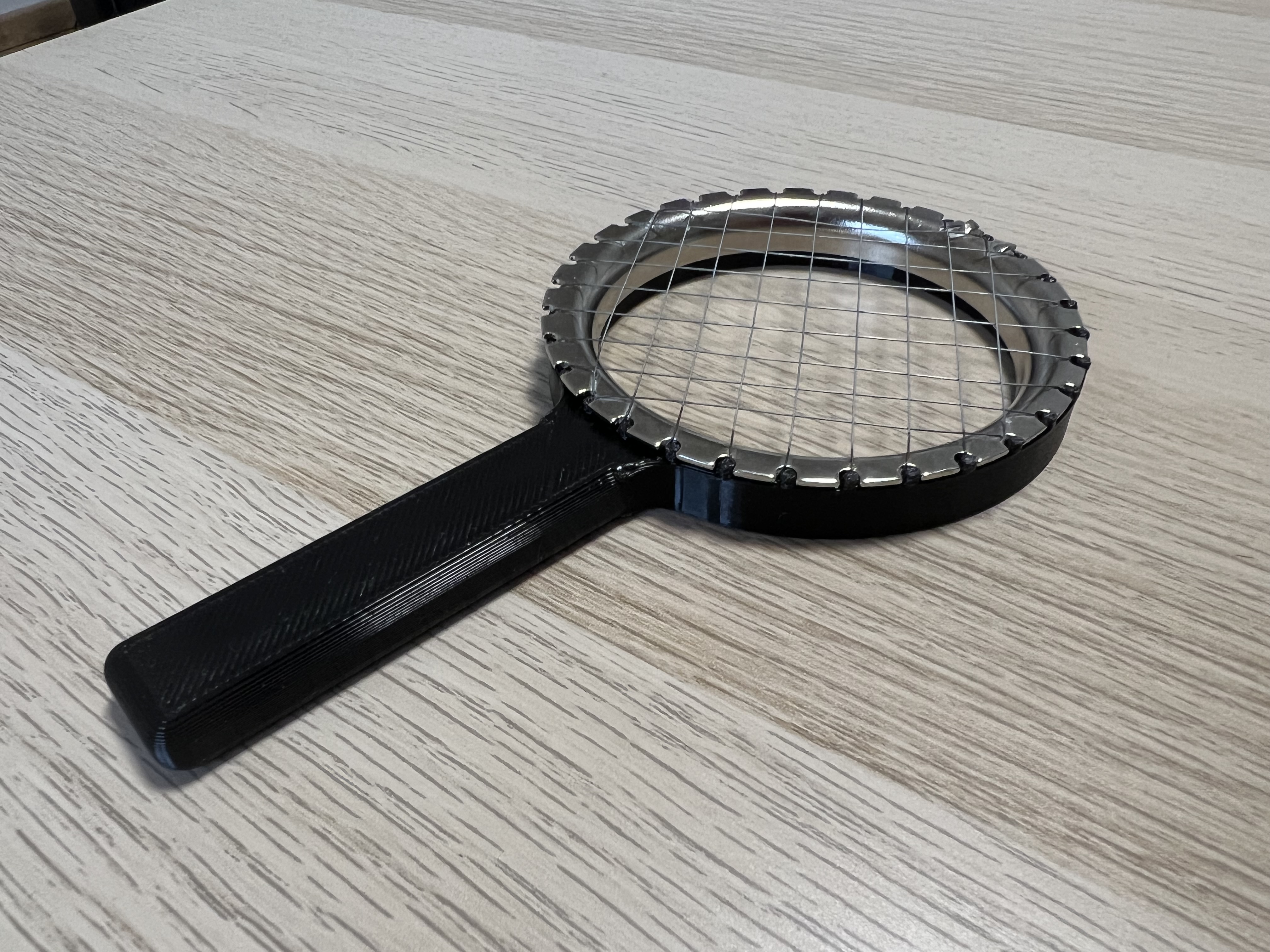 Boiled potato cutter handle