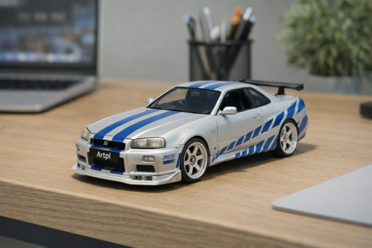 Nissan R34 Skyline (GTR Turbo)