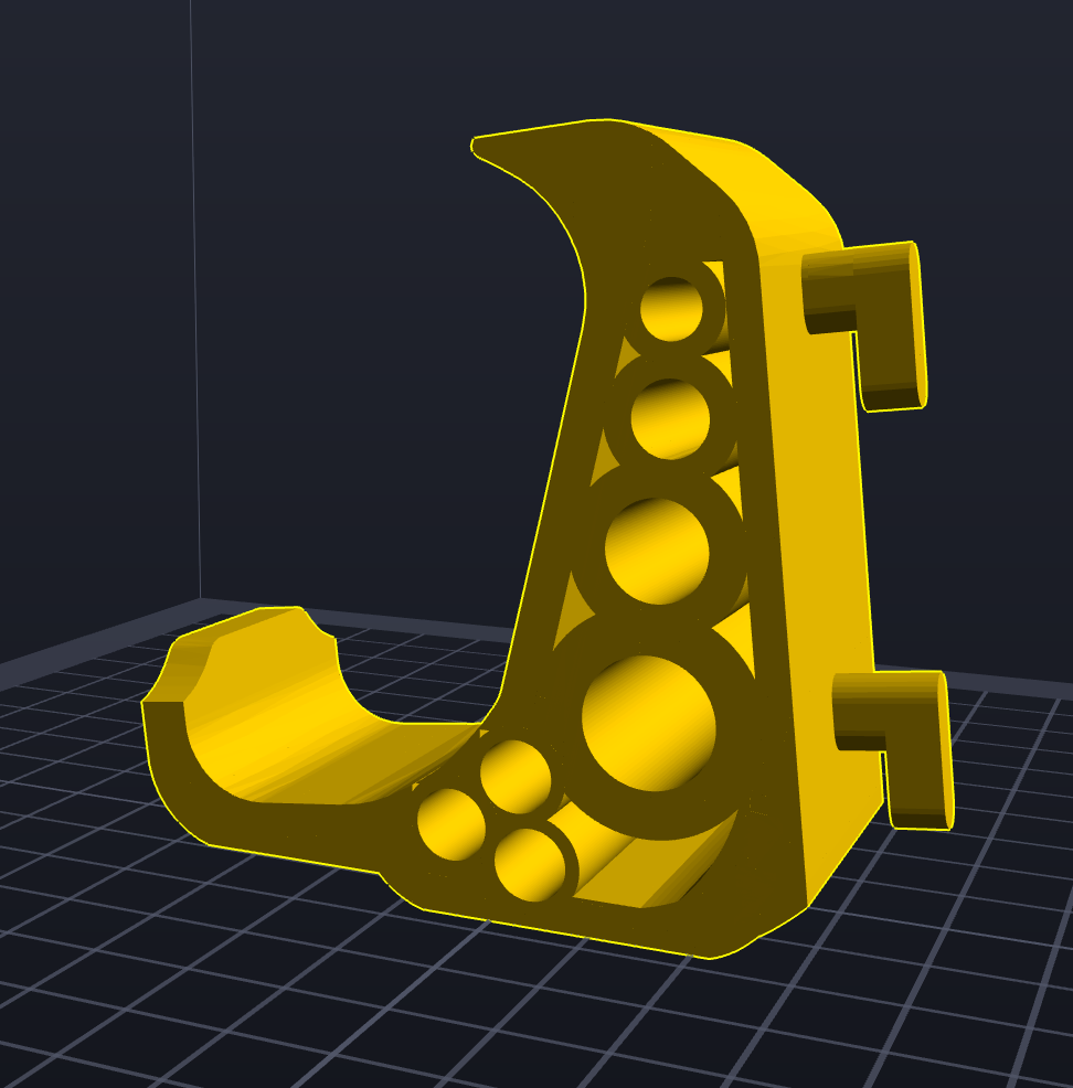 PS5 DualSense Controller Holder for IKEA Skådis – Tubular Remix