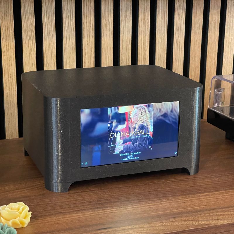 PiFi - Raspberry Pi and touch display streaming box Dragonfly DAC moOde ...