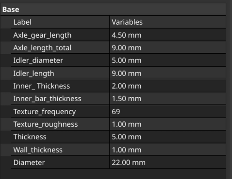 Miniatura 3 do modelo 3D Parametric scroll wheel