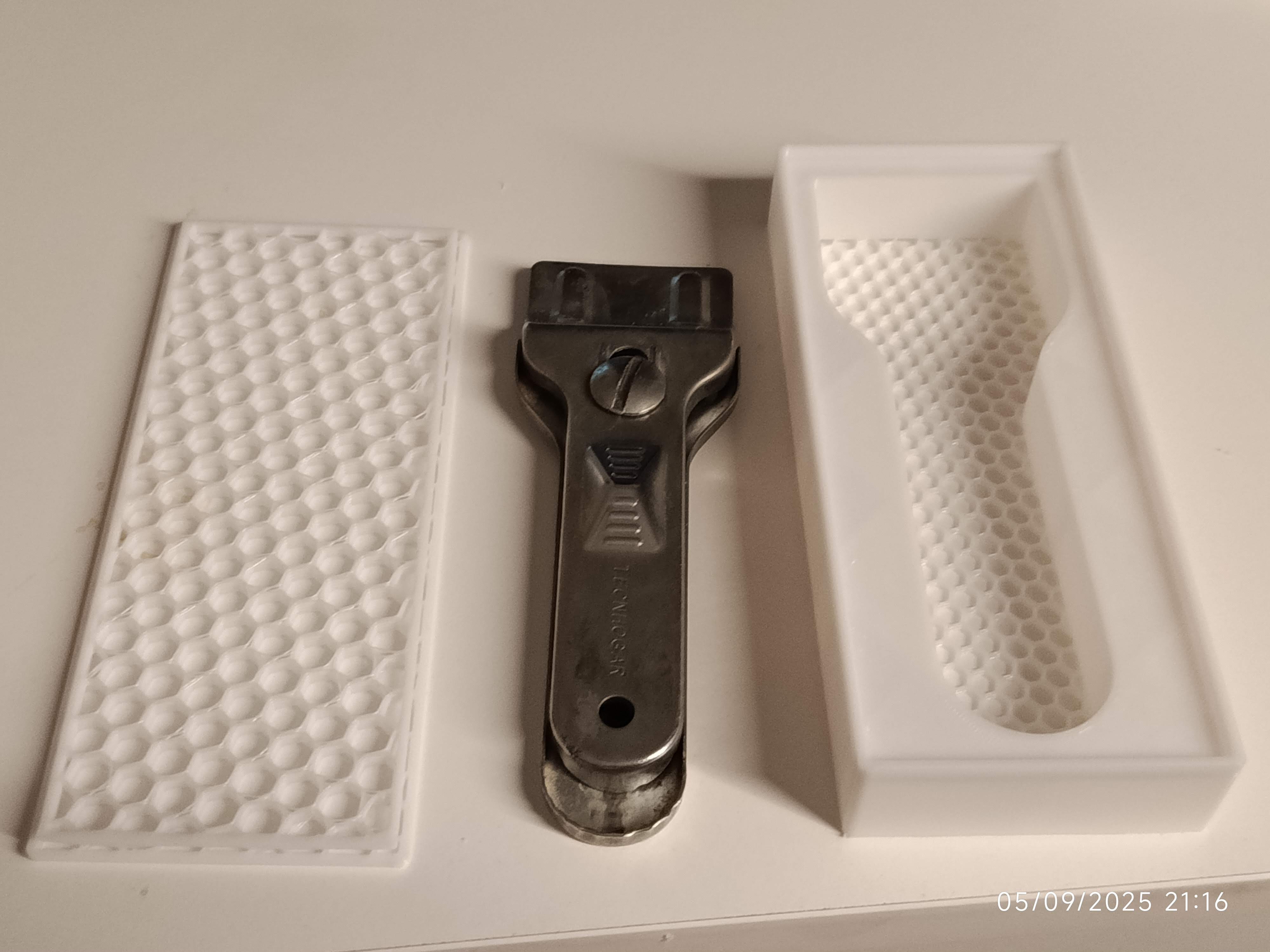 Estuche rascador vitrocerámica
