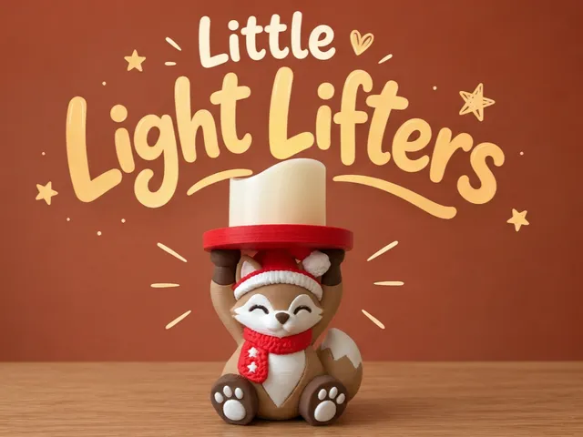 Fox Christmas Little Light Lifters