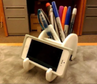 elephant utensil holder
