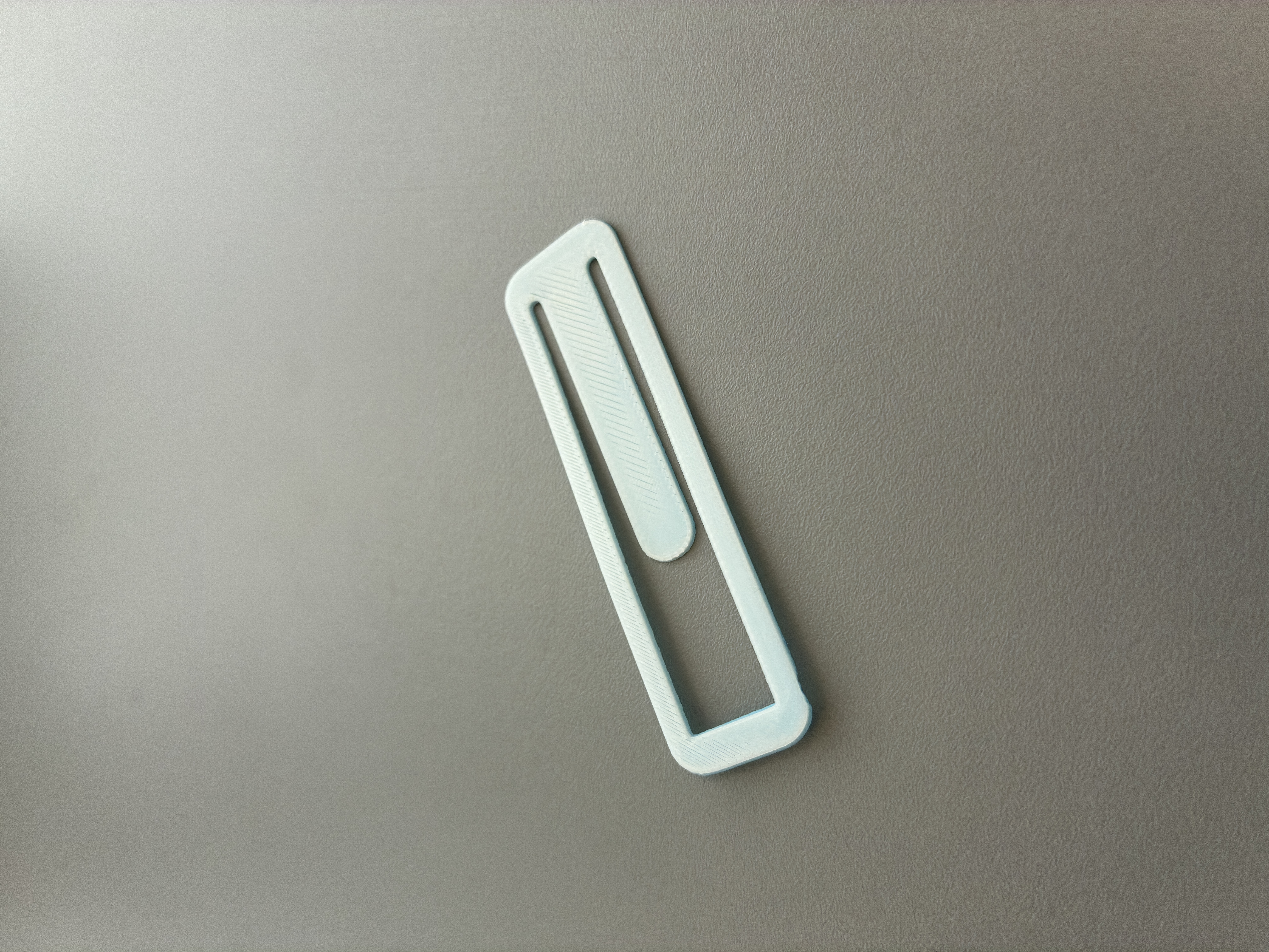 Simple bookmark 3D model