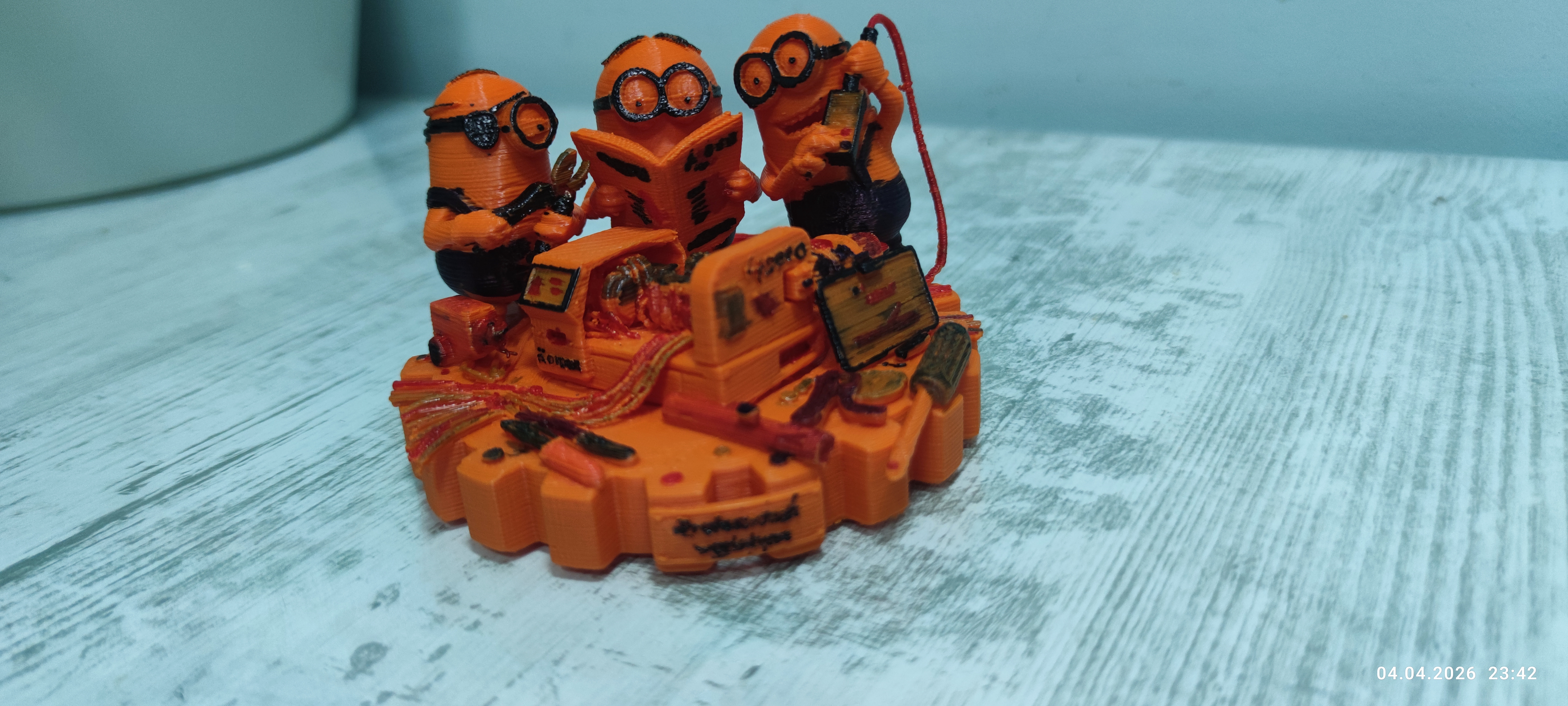 Minions maintenance 3D model