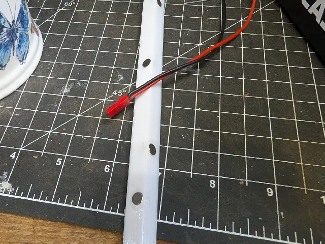 Flashforge AD5M - LED light mount wedge