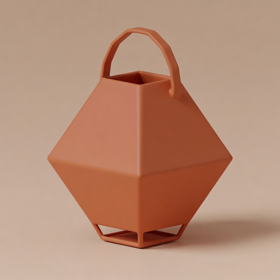 Low Poly Festival Lantern