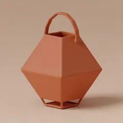 Low Poly Festival Lantern