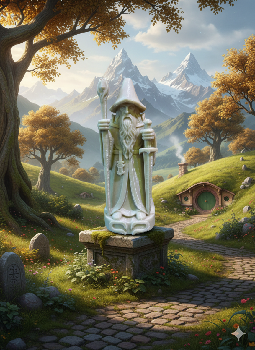 Statue of Gandalf the Grey