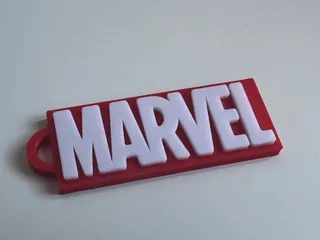 Marvel Logo Keychain
