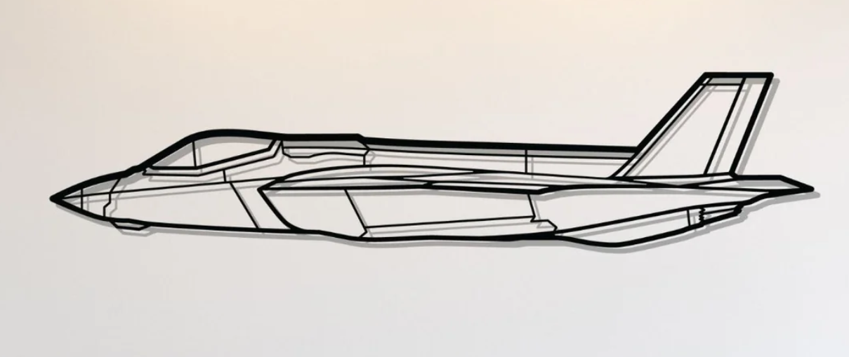 Lockheed Martin F-35A Lightning II Wall Art