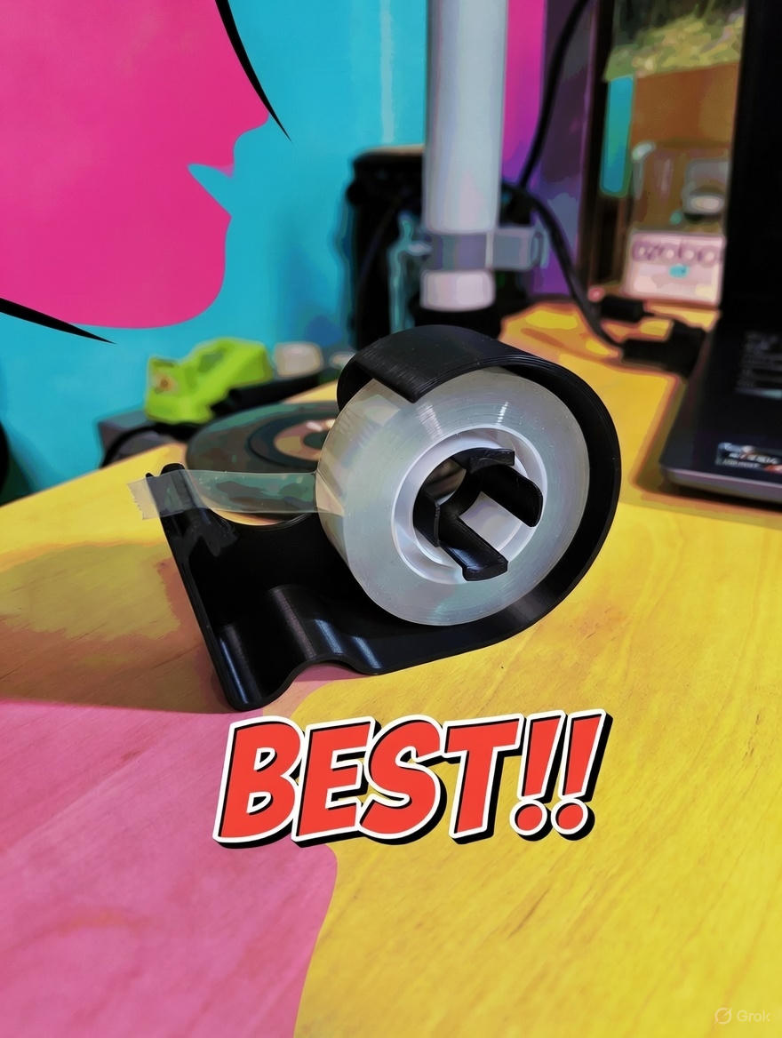 Perfektní držák na izolepu- Best adhesive tape holder!!