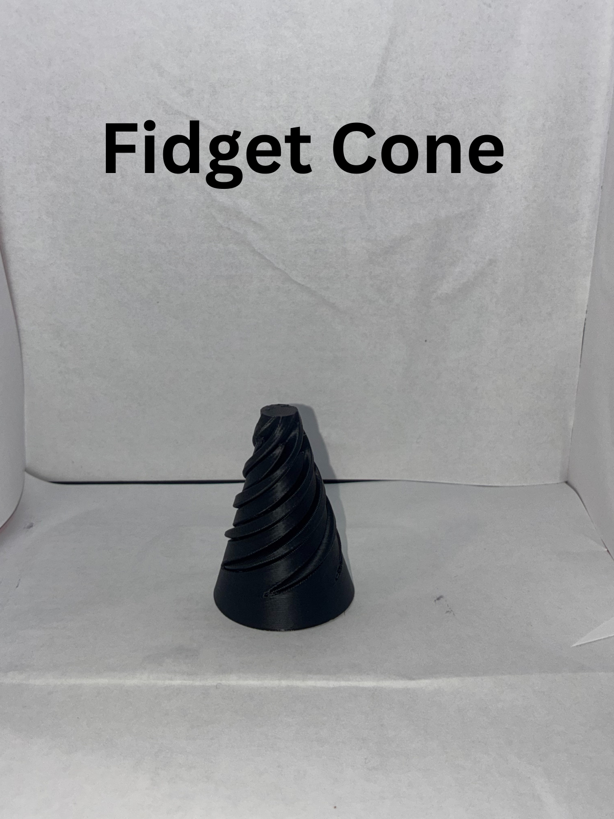 Spiral passthrough fidget