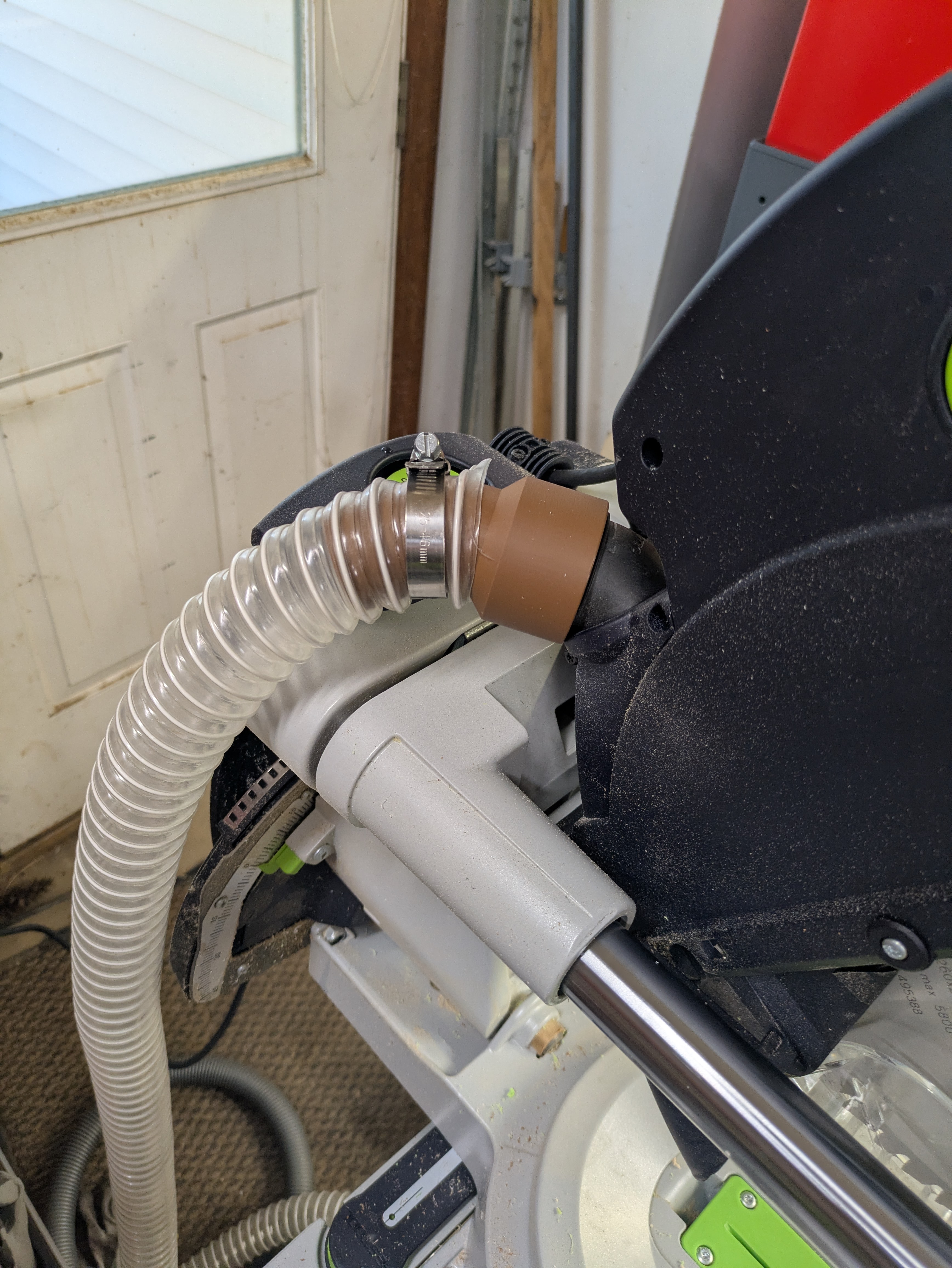 Kapex 120 dust collection fittings 3D model