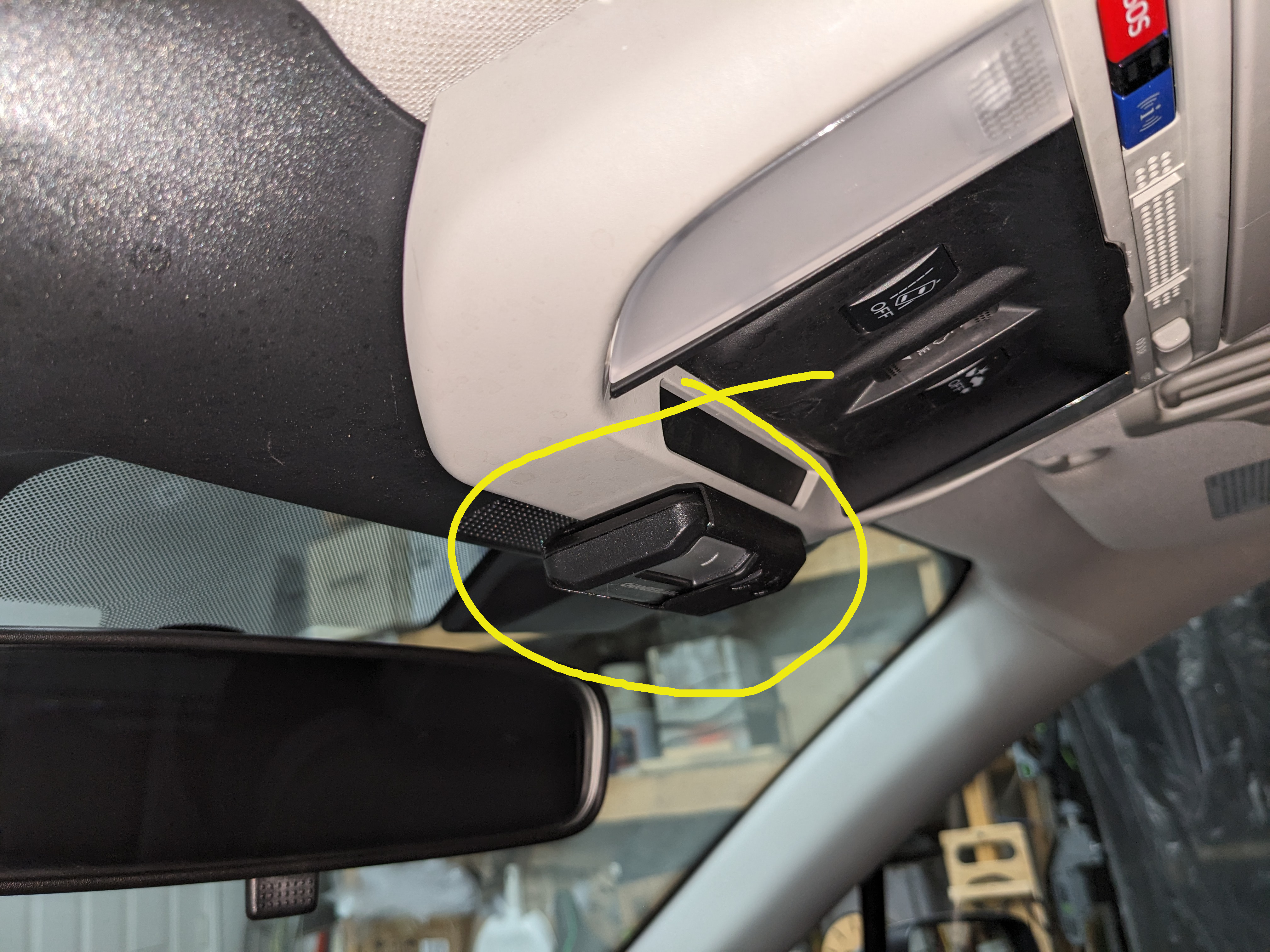 Chamberlain Garage Remote - Stick On Holder (Two Versions)