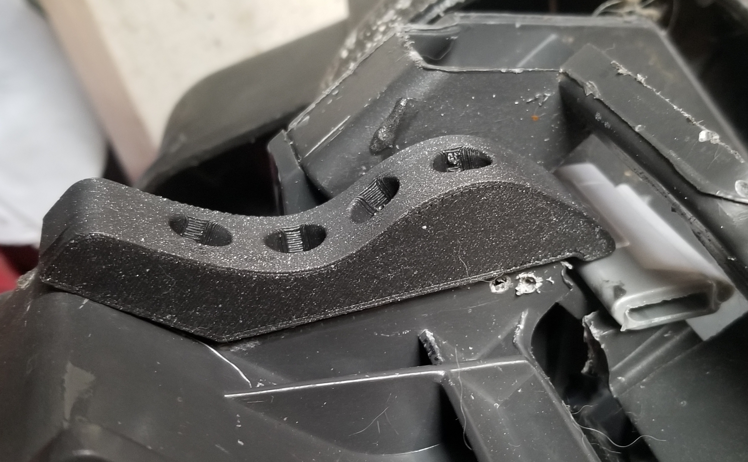 Hoover SteamVac Handle Lock Repair Bracket V2