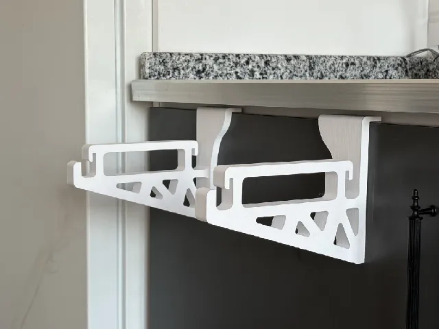 Over-Cabinet Trash Bag Holder