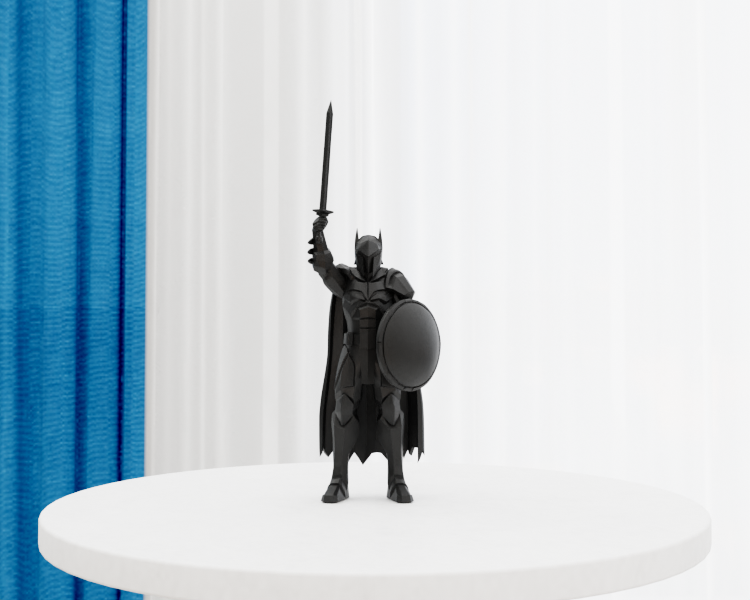 Warrior with Raised Sword — miniatura 2