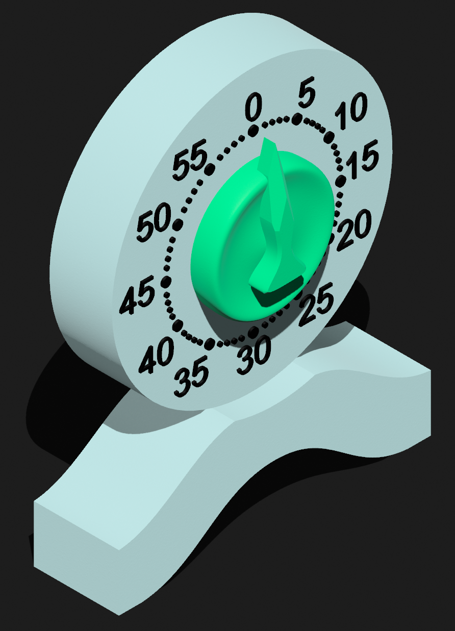 A small minute meter - timer — miniatura 2