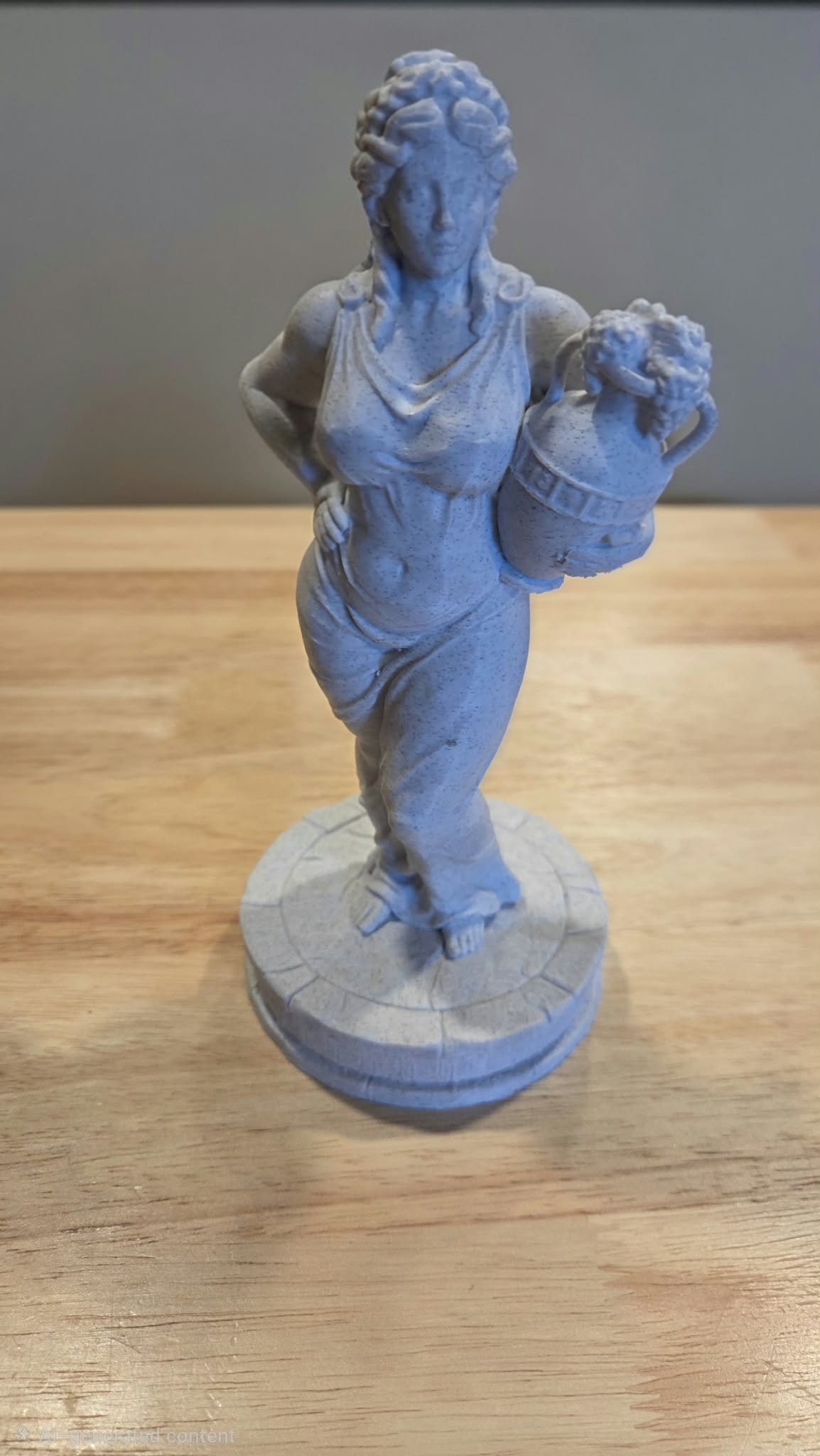 Classical Greek Statue – Woman with Water Jug
