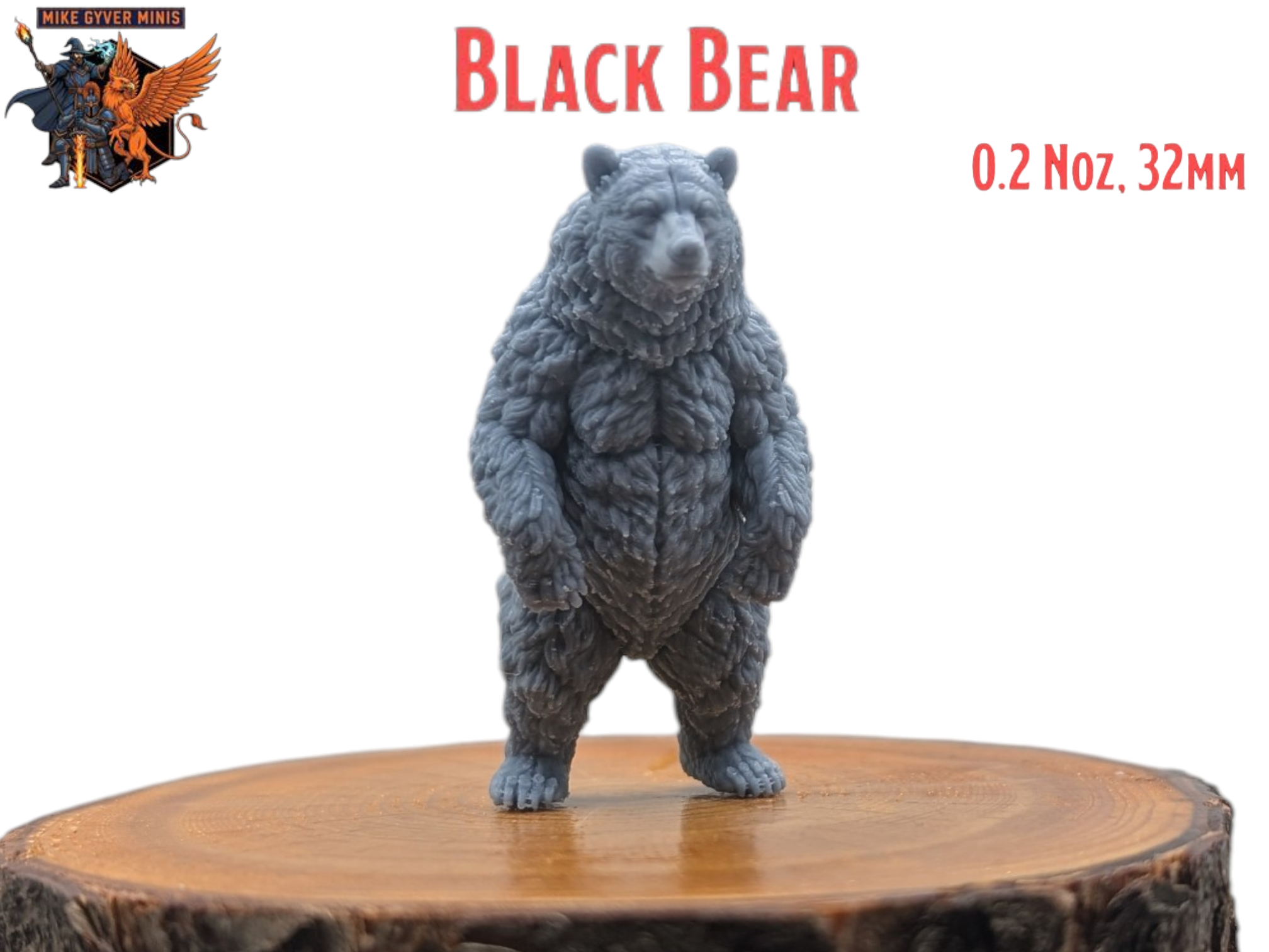 Black Bear - MGM Print-Ready Mini