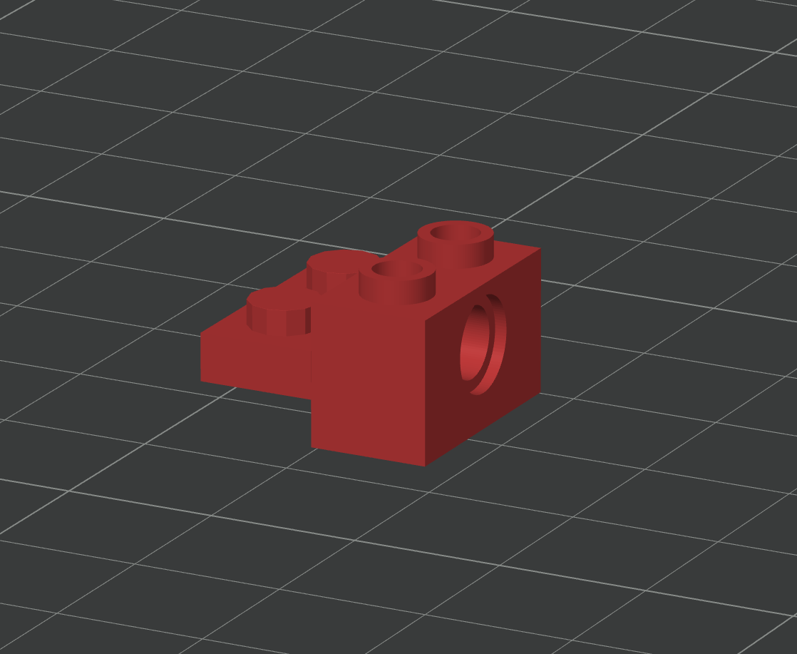 Lego Brick 6326478 Hole + Plate