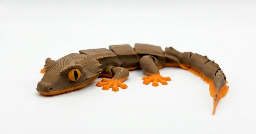 Flexi Gecko - articulated by Kuba Zw | Download free STL model ...
